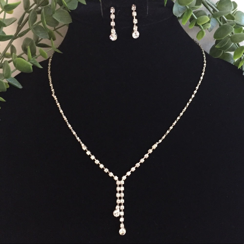 Prom jewelry or wedding jewelry set - Picture 4 of 4